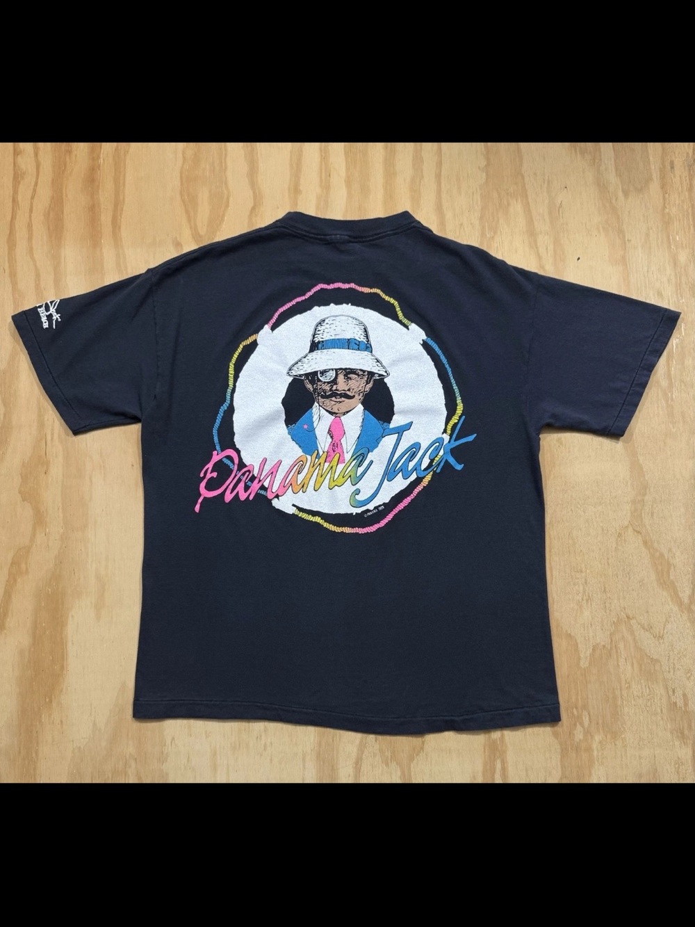 Vintage 80s 90s Panama Jack Single-Stitch Graphic T-Shirt Daytona Beach M